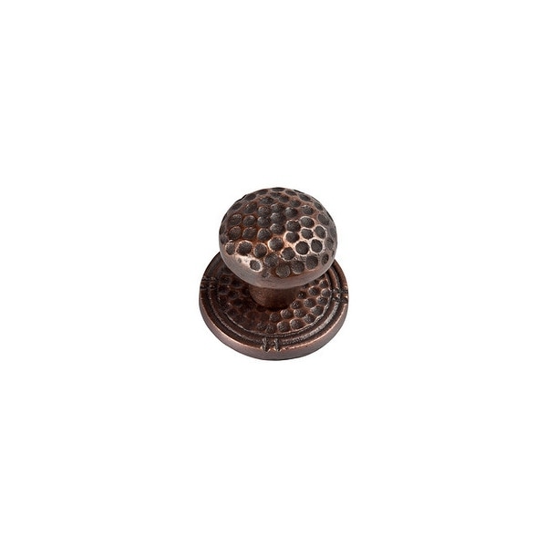 The Copper Factory CF101 1 3/8 Diameter Solid Cast Copper Small Round. Opens flyout.