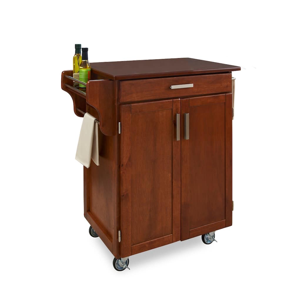 Cuisine Cart Brown Kitchen Cart - 33' x 19' x 36'