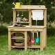 preview thumbnail 1 of 10, Tiny Land® Mud Kitchen - DuoPlay Outdoor Play Kitchen for Kids Toddler