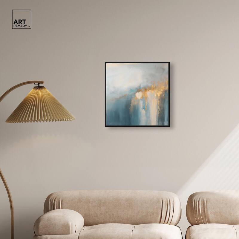 Golden Tears II Canvas by Art Remedy