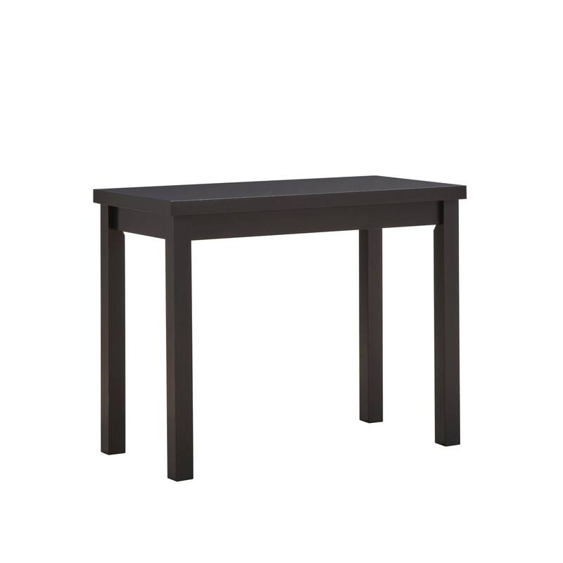 Solid Rectangular Bar Table - 46" - Antique Black Finish