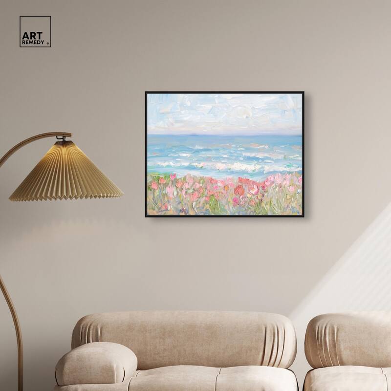 Waves of Peace Canvas by Art Remedy