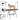 Pet Grooming Table Cat Dog Grooming Table Home Foldable Pet Grooming Table with Adjusting Arm and Clip