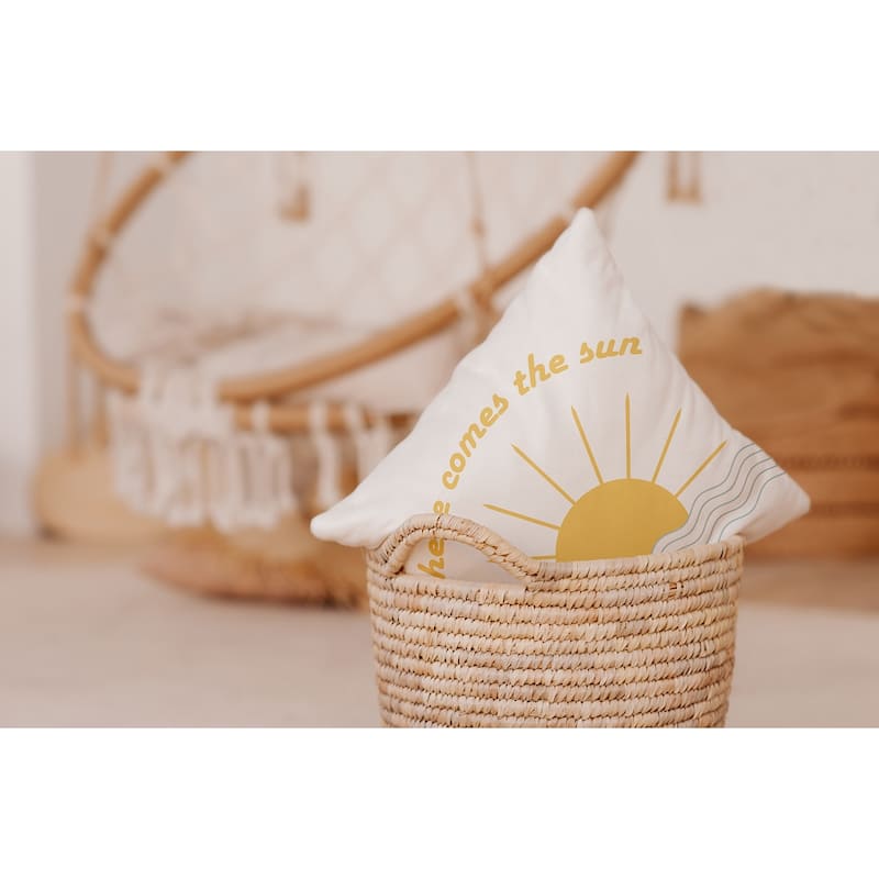 Here Comes The Sun Decorative Throw Pillow