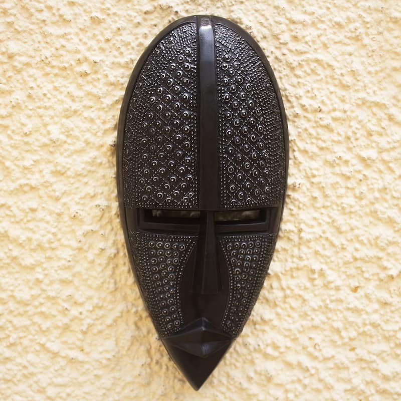 Novica Handmade True Love Always African Wood Mask
