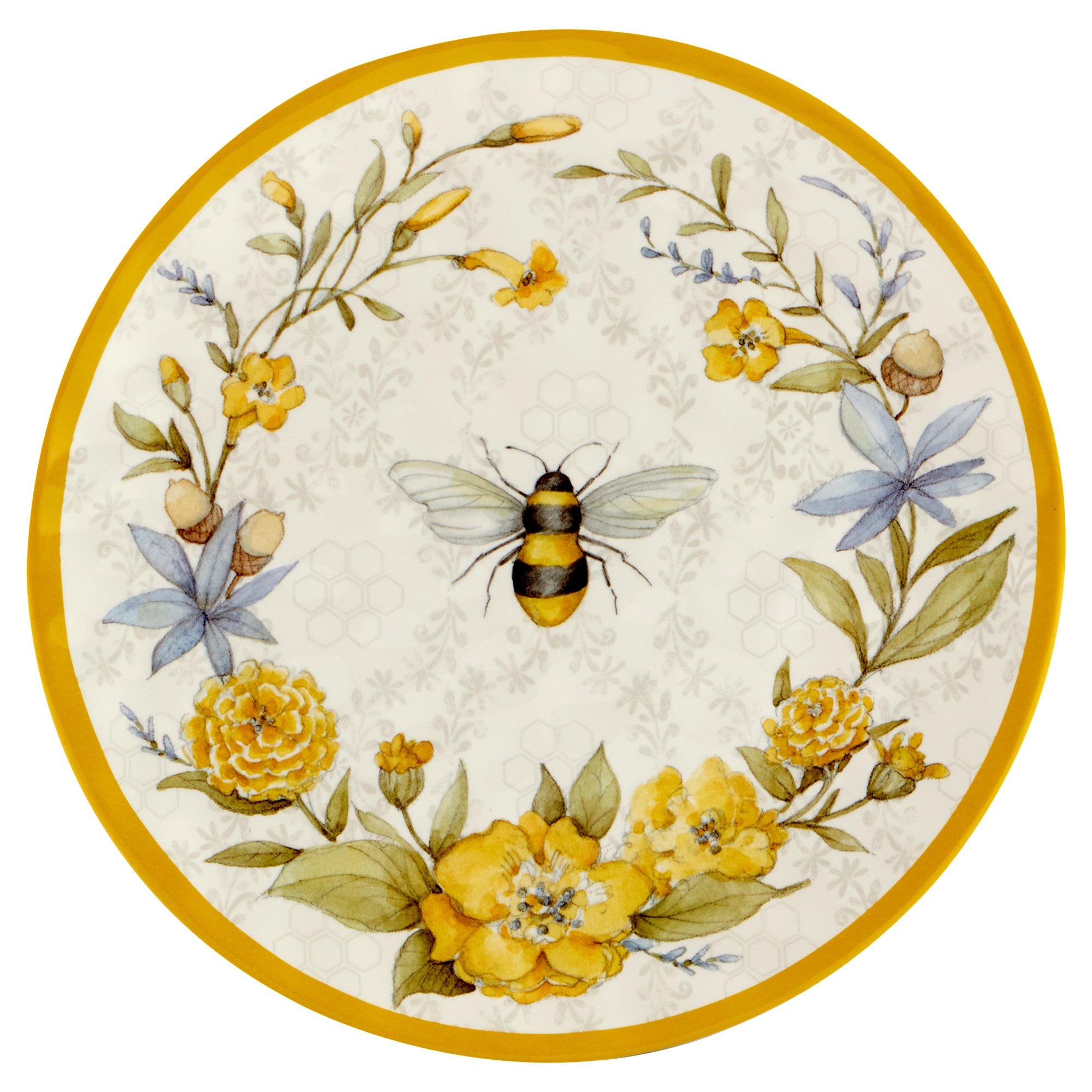 Certified International Bee Sweet 11 Melamine Dinner Plate Set of 6 11 Dia On Sale Bed Bath Beyond 35518023