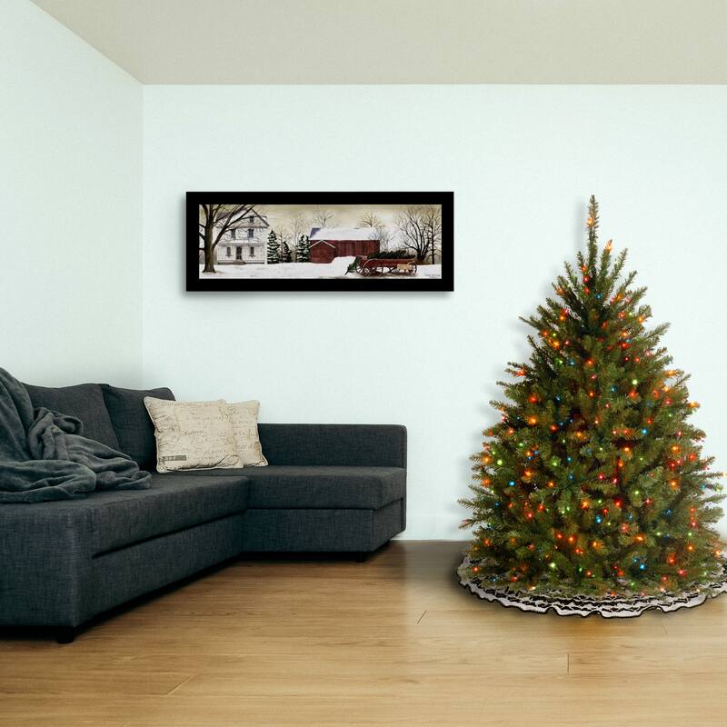 National Tree Company 4.5 ft. Fir Pre-lit or Unlit Artificial Hinged Tree - 4.5 Foot - Multi