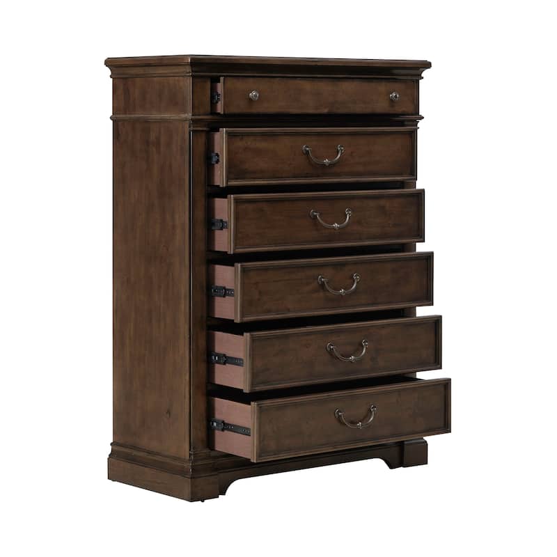 Liberty Furniture Arden Road Poster Bedroom Set with Dresser & Mirror, Chest - King or Queen