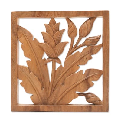 Novica Handmade Window To Paradise Wood Wall Panel