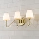 preview thumbnail 8 of 16, Yep by Golden Lighting Kennedy 3-light Vanity in Brushed Champagne Brass