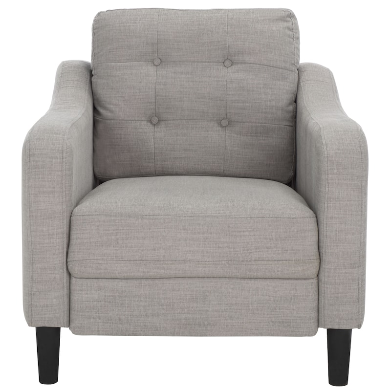 SAFAVIEH Couture Nathaniel Tufted Back Accent Chair - 32"W x 32"D x 34"H