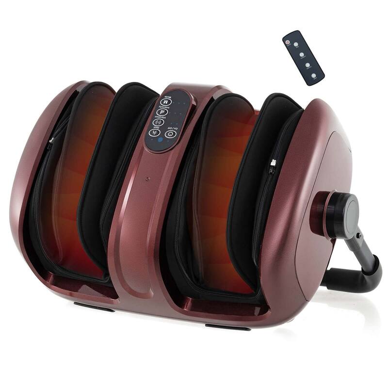 Costway Foot & Calf Massager Vibration Compression Electric Leg - See Details
