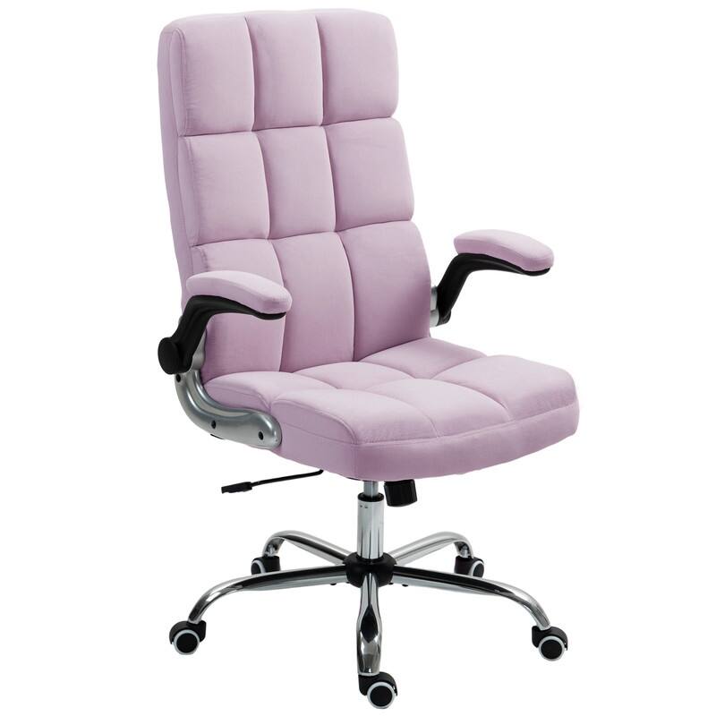 AVAWING Velvet Ergonomic Office Chair: Executive Desk Chair with Adjustable Height & 360° Swivel