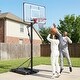 preview thumbnail 2 of 8, Gymax 10 FT Portable Basketball Hoop w/ Shock Absorbent Rim Fillable