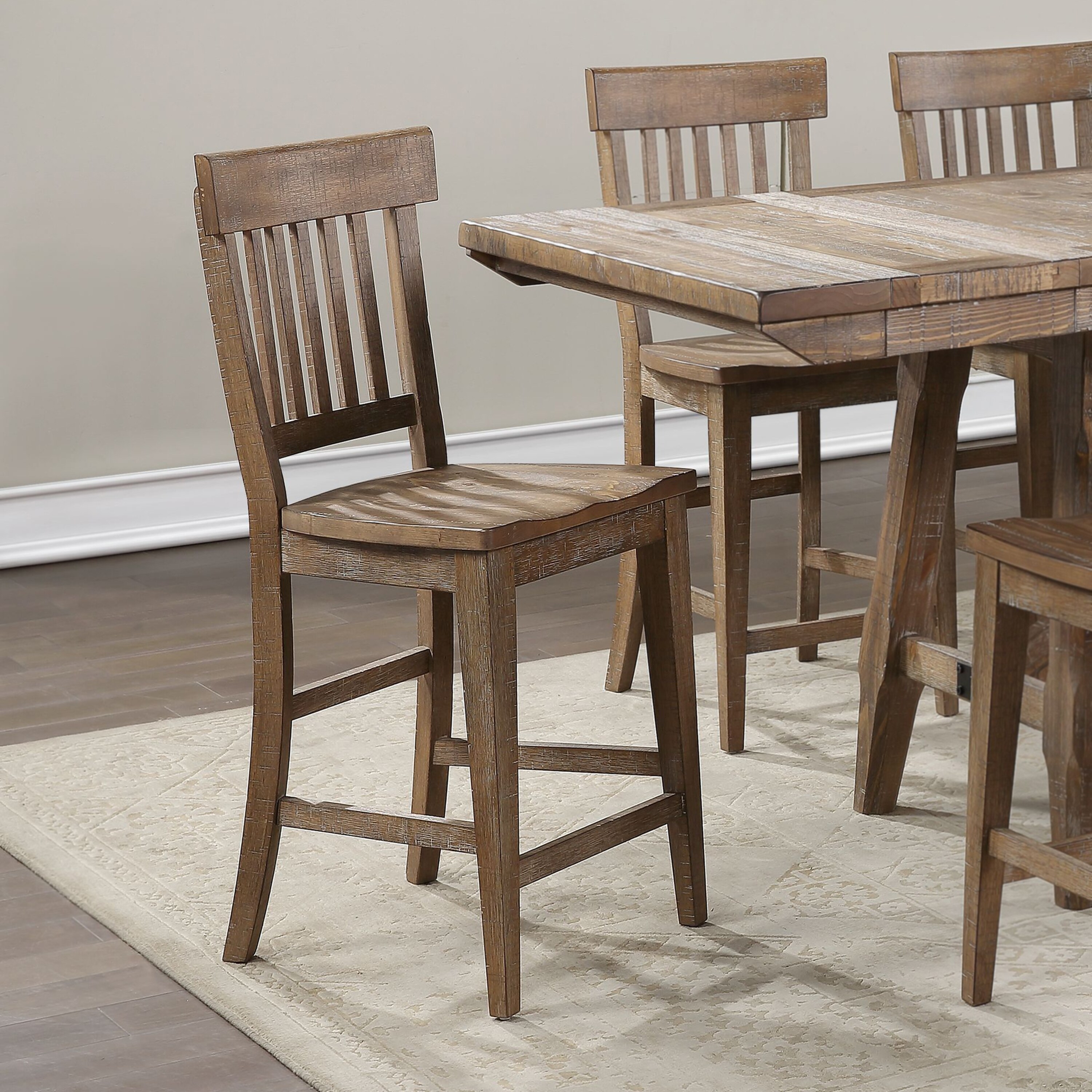Flaybern counter shop height dining set