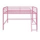 preview thumbnail 17 of 20, Avenue Greene Avery Junior Full Metal Loft Bed