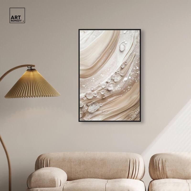 Viscous Veils II Canvas by Art Remedy