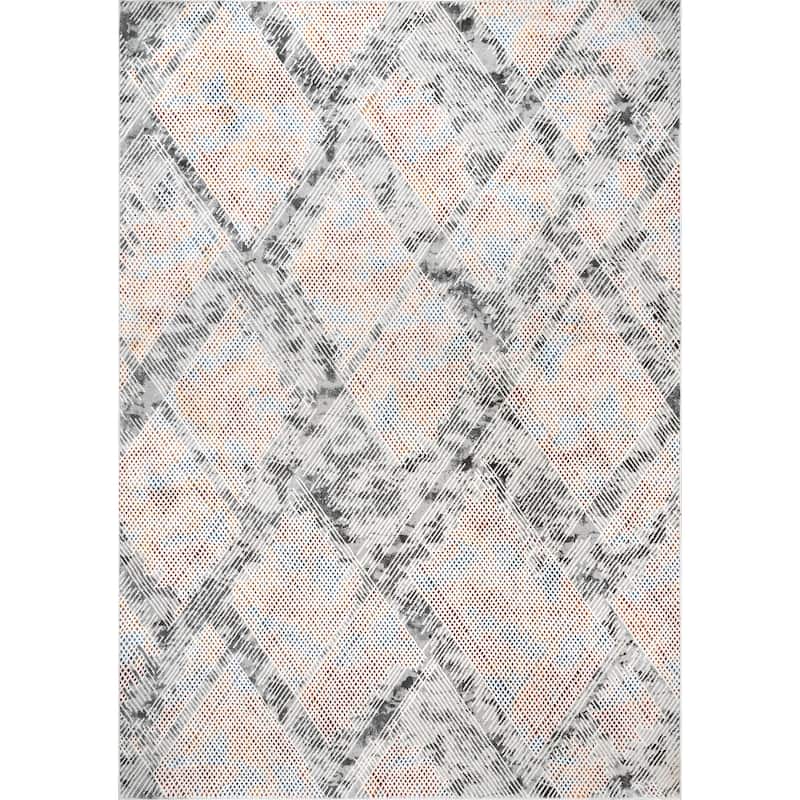 Nuloom Eloise Abstract Trellis Area Rug