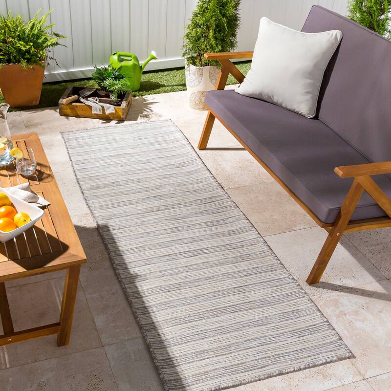 Artistic Weavers Varol Casual Striped Outdoor Area Rug