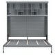 preview thumbnail 29 of 28, Murphy Bed Wall Bed with Top Shelves & USB