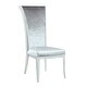 preview thumbnail 10 of 14, Somette Contemporary Tall Roll Back Side Chair, Set of 2 - N/A