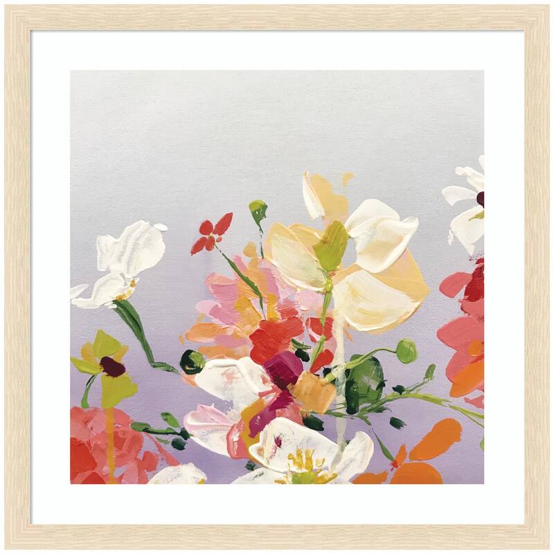 Kate and Laurel Framed Art Facing Each One by Emma Daisy - 26x26 - Natural