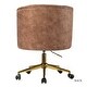 preview thumbnail 42 of 57, ET Tufted Task Chair With Golden Base by HULALA HOME