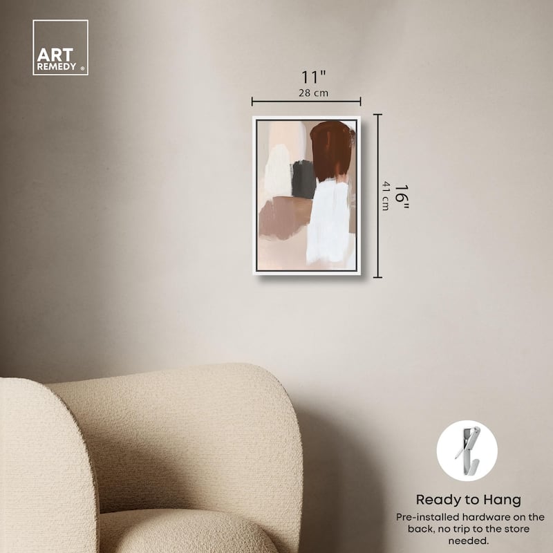 Veiled Browns Canvas by Art Remedy
