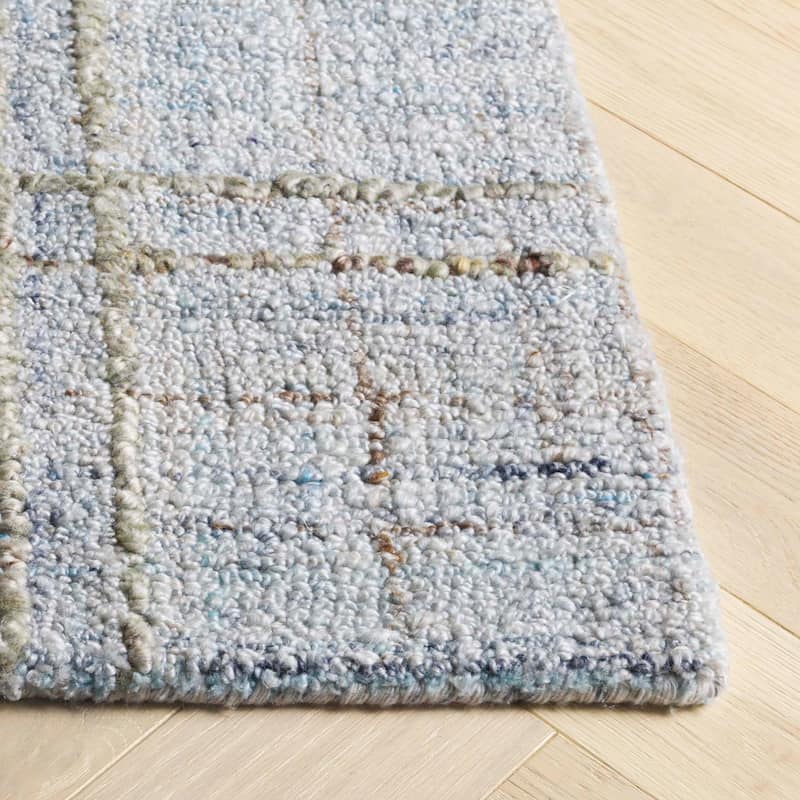 SAFAVIEH Handmade Abstract Alanah Contemporary Plaid Rug