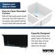 preview thumbnail 5 of 14, Karran Undermount Quartz Double Bowl Kitchen Sink