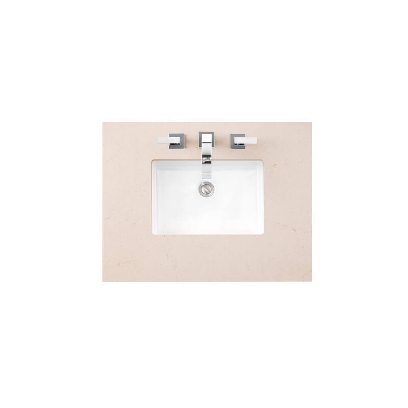 James Martin Vanities Brittany 30" Single Vanity, Bright White - 30 x 23.50 x 34