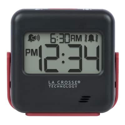 La Crosse Technology 617-43937-INT Buzz Digital Alarm with Vibration