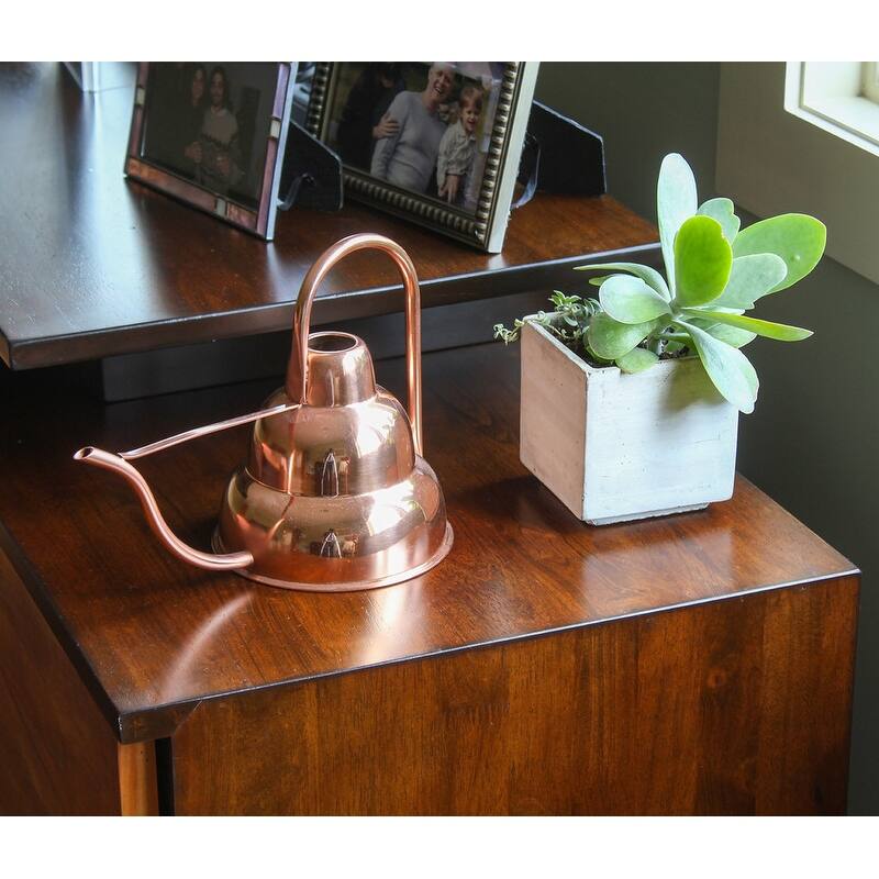 Achla Designs Brass Watering Can, Antique Finish