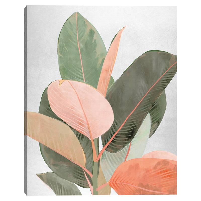Planted Pastels by Belle Maison Canvas Art Print