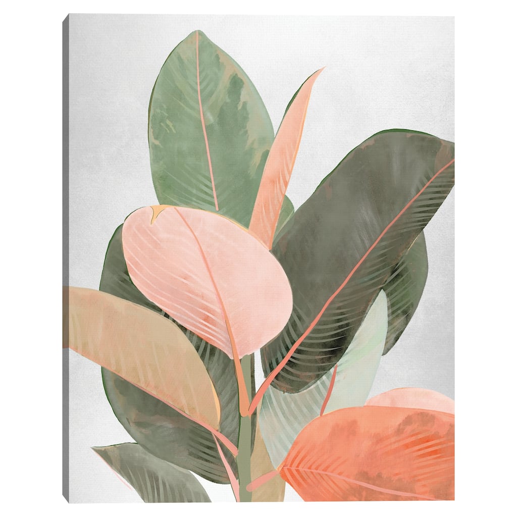 Planted Pastels by Belle Maison Canvas Art Print