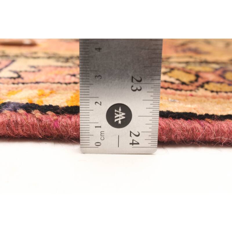 ECARPETGALLERY Hand-knotted Melis Vintage Copper Wool Rug - 4'0 x 5'8