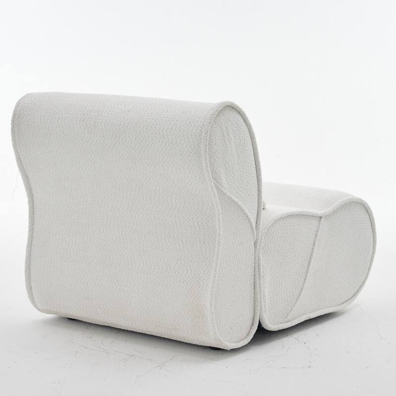 Modern Design Comfortable Single Sofa Chair with Waist Pack Padding