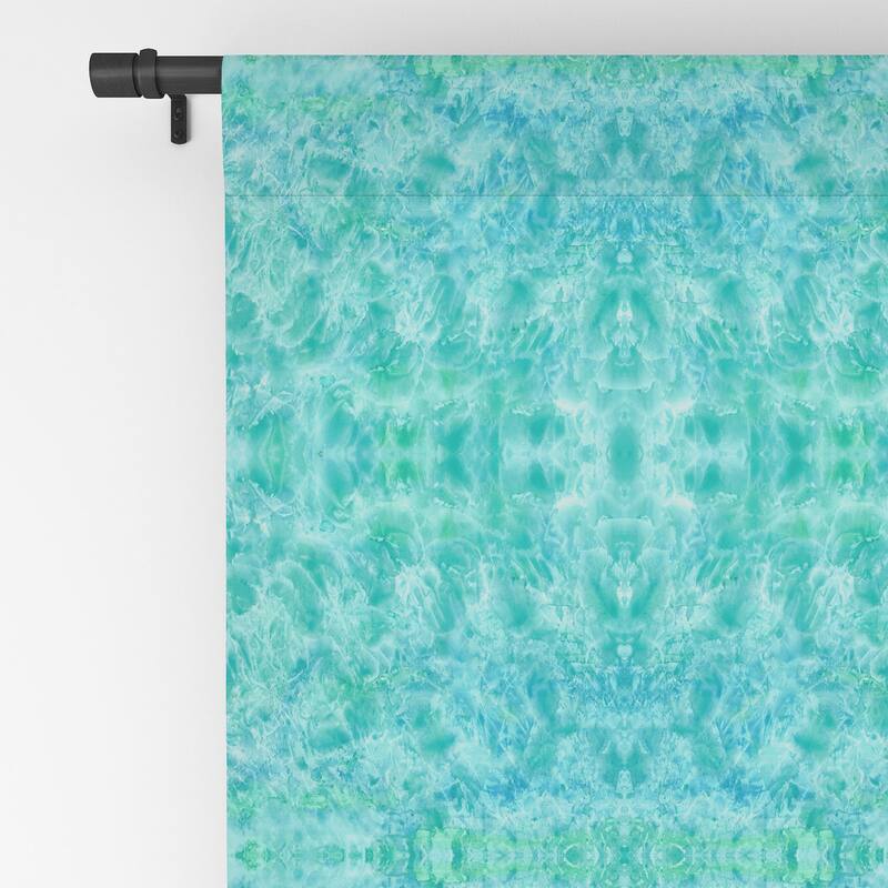 Blackout Sparkling Sea Made-to-Order Curtain Panel (One Panel)