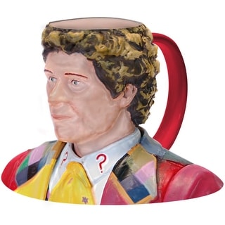 Shop Doctor Who 6th Doctor Colin Barker Ceramic 3d Toby Jug Mug