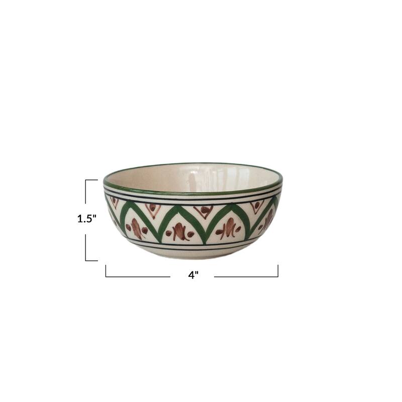 Mosaic Stoneware Bowl Set