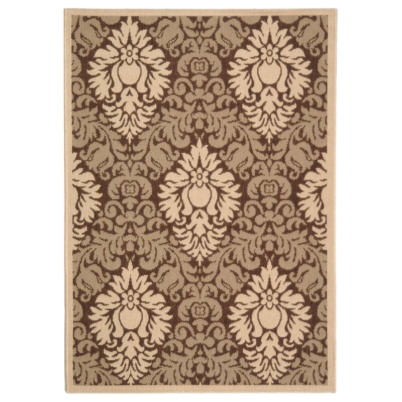 SAFAVIEH Courtyard Willene Boho Indoor/ Outdoor Waterproof Patio Backyard Rug