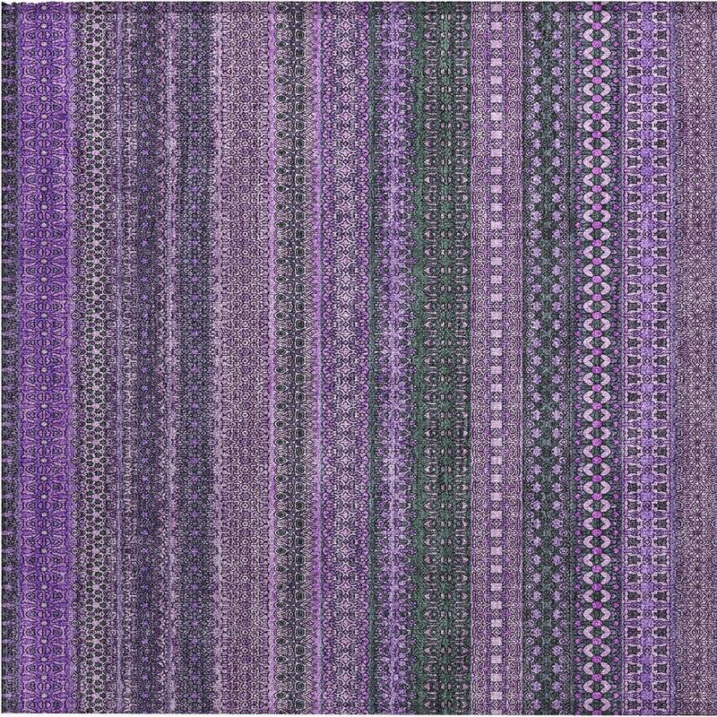 Lamo Stripe Weather Resistant Timeless Fusion Outdoor Rug