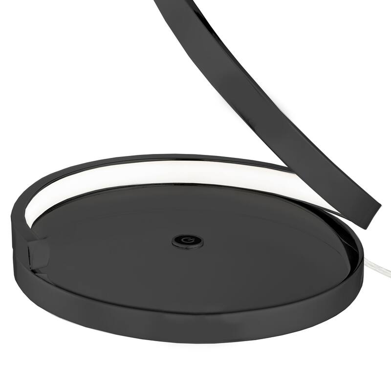Modern Spiral Dimmable Integrated LED Table Lamp - N/A