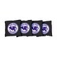 preview thumbnail 1 of 1, High Point University Black Cornhole Bags All-Weather Resin Filled