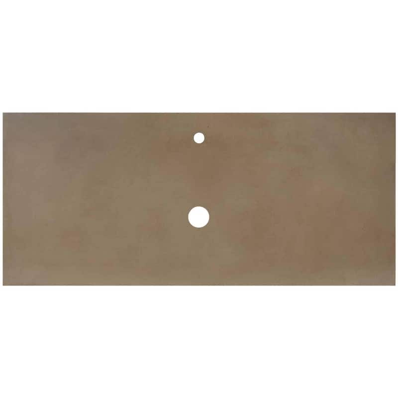 Native Trails VT48-V-NS-1 NativeStone 48" Stone Composite Vanity Top - Earth