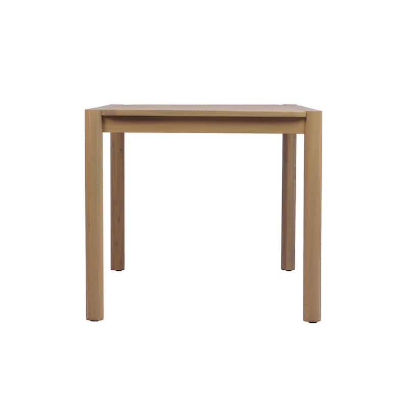 Christopher Knight Home - Cascade 74.02" Outdoor Acacia Wood Rectangular Dining Table, for 4-6 Person Seating