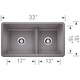 preview thumbnail 15 of 20, Blanco Precis 18-In X 33-In Granite Kitchen Sink - 33" x 18" x 9.25"