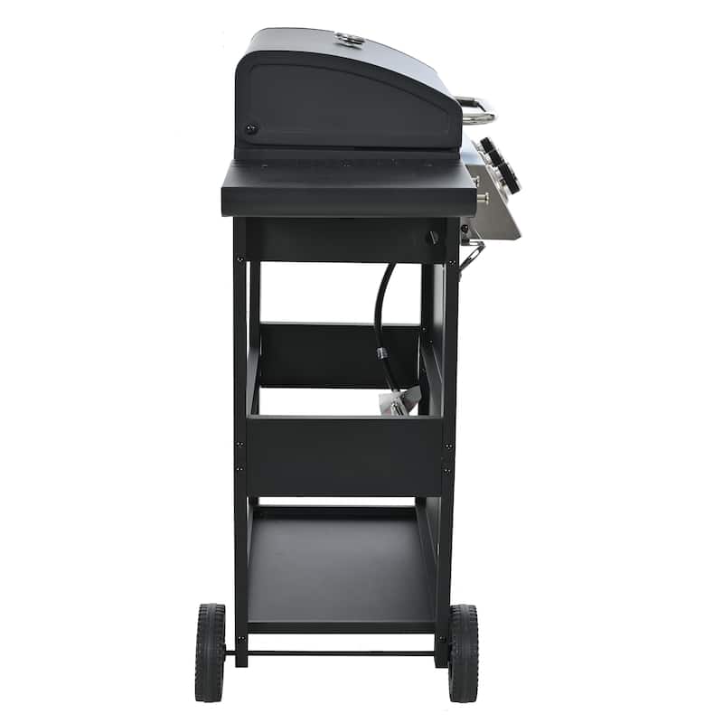 Propane 3 Burner Barbecue Grill Stainless Steel