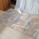 preview thumbnail 21 of 39, Calvin Klein Rush Contemporary Geometric Abstract Area Rug 2'2" x 3'9" Rectangle - Blue/Beige