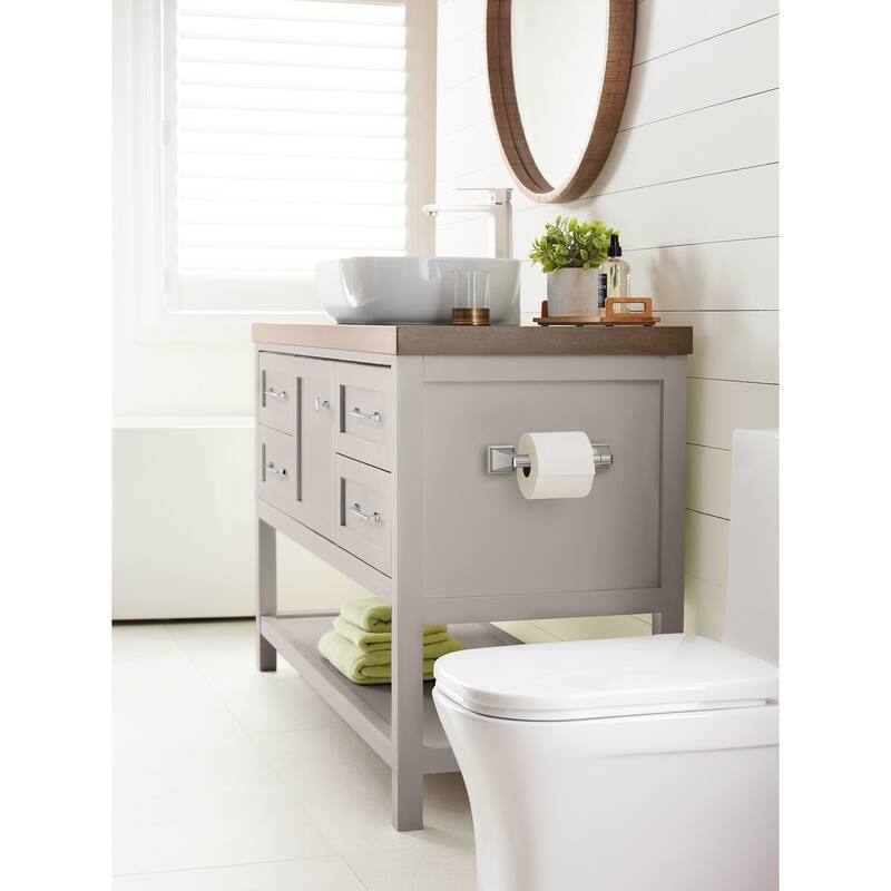 Amerock Mulholland Wall Mounted Pivoting Toilet Paper Holder